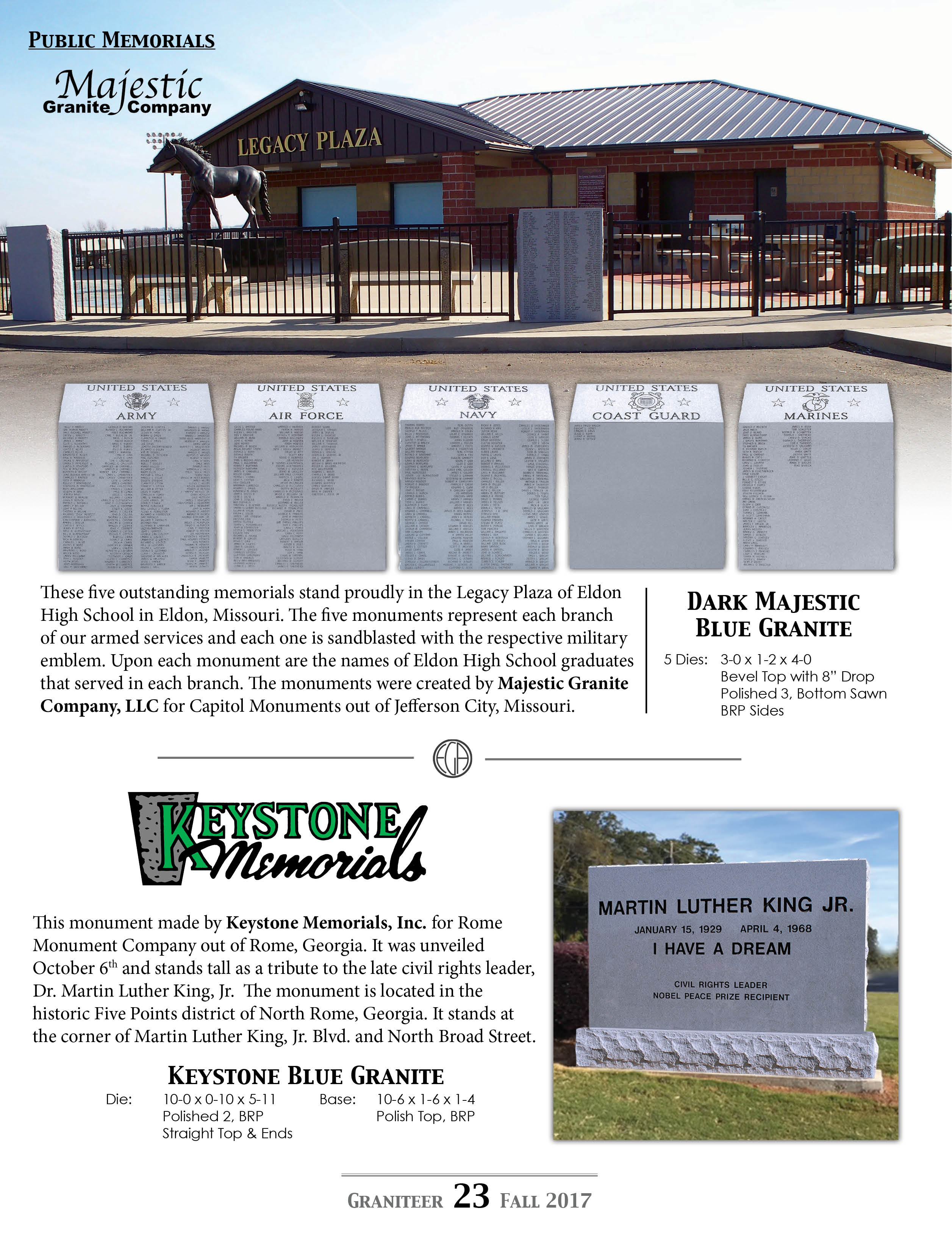 GRANITEER FALL 2017 EGA Online